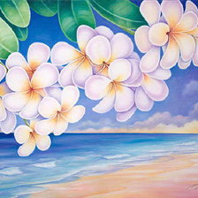 Схема вышивки «море»