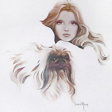 Схема вышивки «двое1»