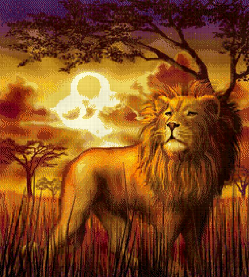 царь зверей - животные - предпросмотр