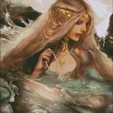 Схема вышивки «принцесса воды»