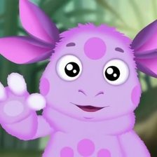 Схема вышивки «Лунтик»