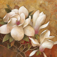 Схема вышивки «Магнолия»