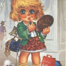 Схема вышивки «Girl»