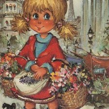 Схема вышивки «Girl»