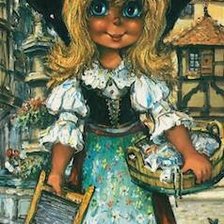 Схема вышивки «Girl»