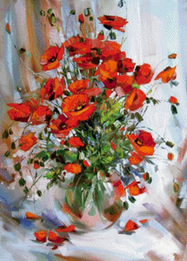 Маки - маки, букет - предпросмотр