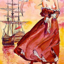 Схема вышивки «Ассоль»