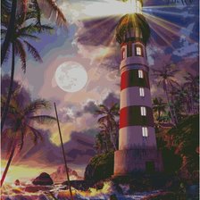 Схема вышивки «Маяк»