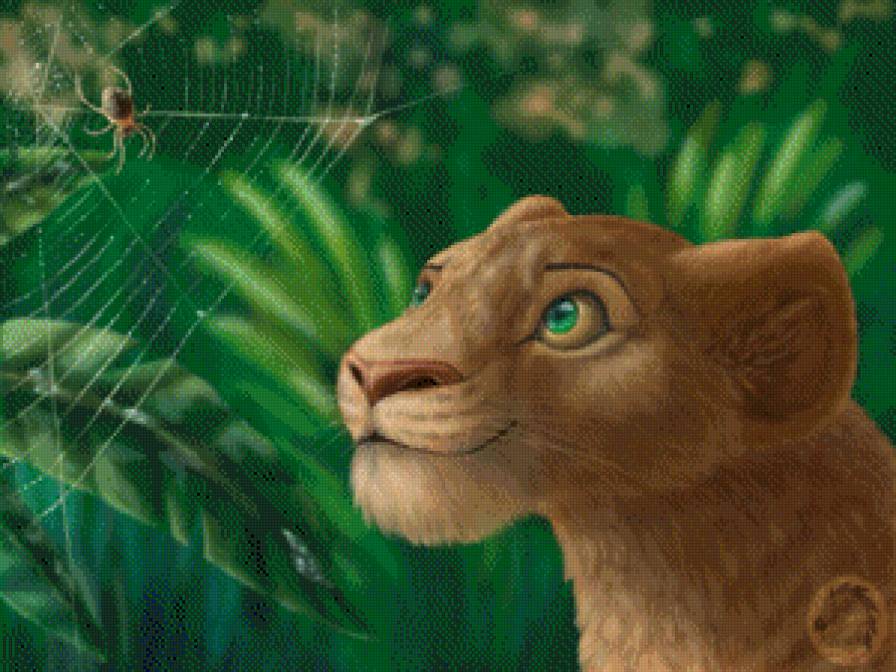 Нала - мультик, лев - предпросмотр