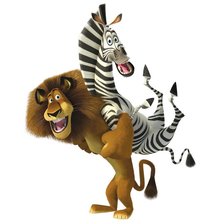 Схема вышивки «Алекс и Марти»