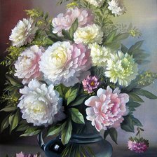 Схема вышивки «цветы»