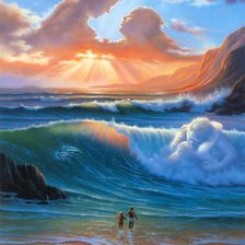 Схема вышивки «Чувственные картины»