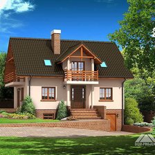 Схема вышивки «серия "дома"»