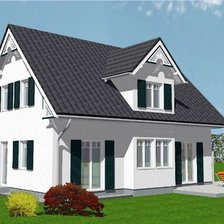 Схема вышивки «серия "дома"»