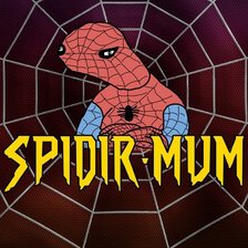 Схема вышивки «Спуди мум»