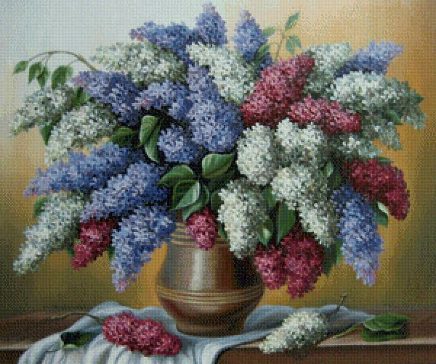 букет сирени - предпросмотр