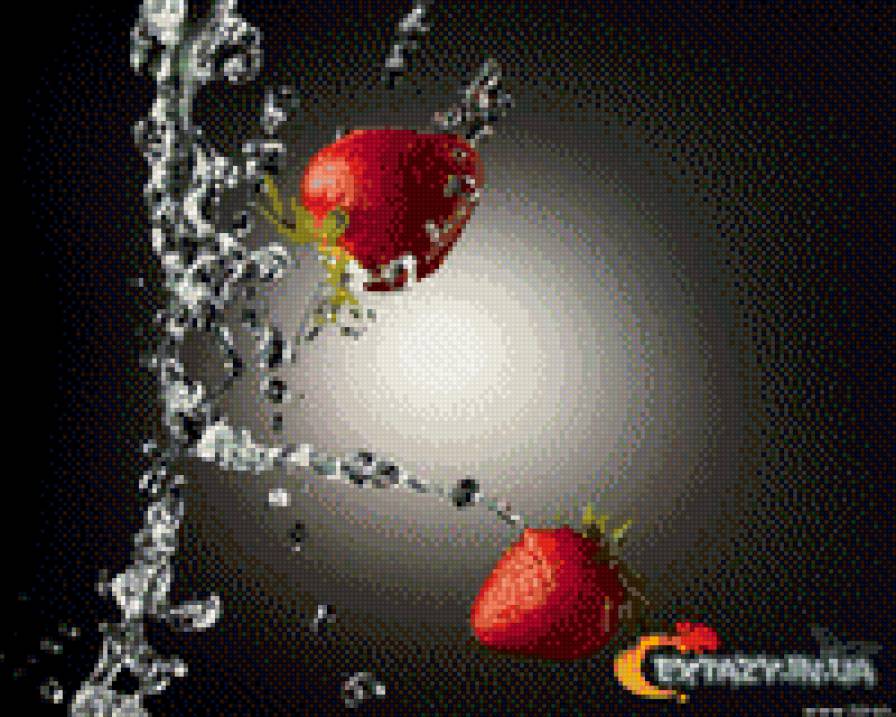 брызги клубники - предпросмотр