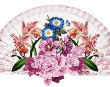 Схема вышивки «веер»