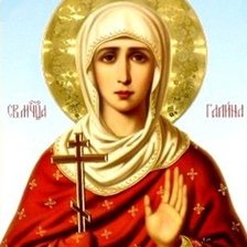 Схема вышивки «Святая Галина»