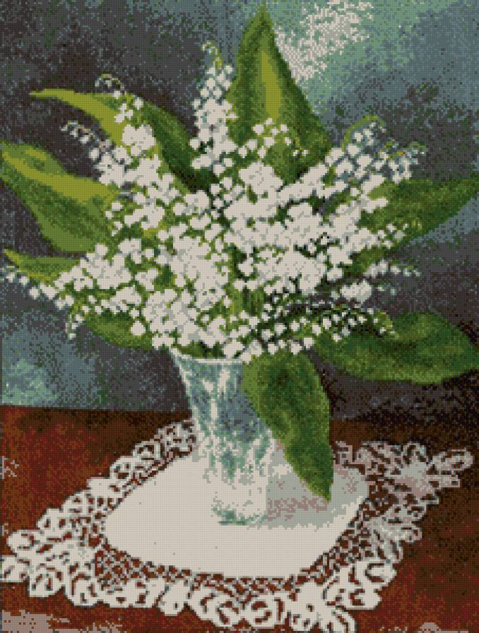 ландыши - букет ландышей, ландыши - предпросмотр