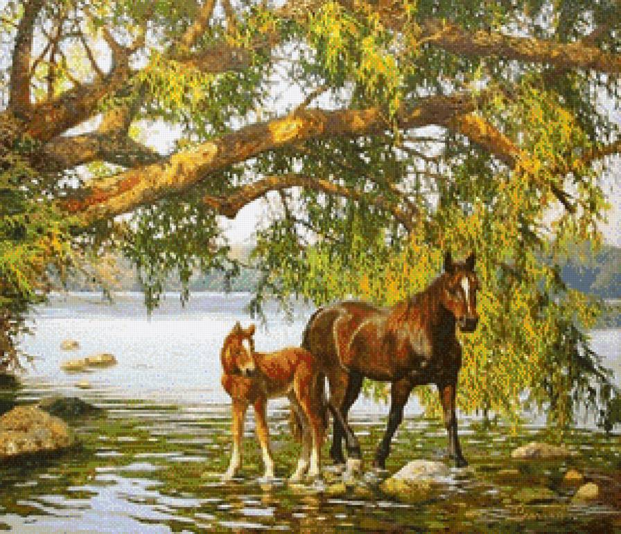 картина - картина лошади - предпросмотр