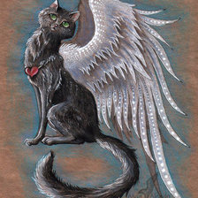 Схема вышивки «Кошкины мечты»