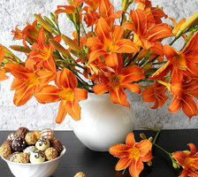 Схема вышивки «лилия»