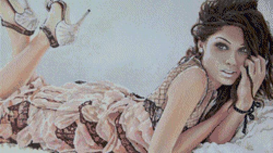 Девушка - портрет, живопись, девушки - предпросмотр