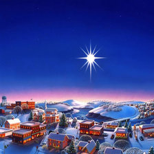 Схема вышивки «Рождество»