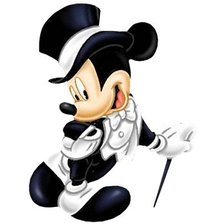 Схема вышивки «микки»