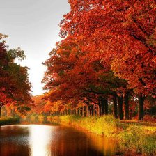 Схема вышивки «Осень»