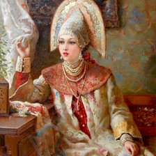 Схема вышивки «Княжна»