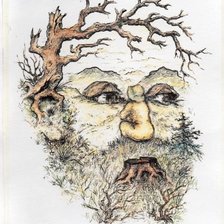 Схема вышивки «Старичок»