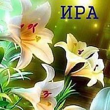 Схема вышивки «ира»