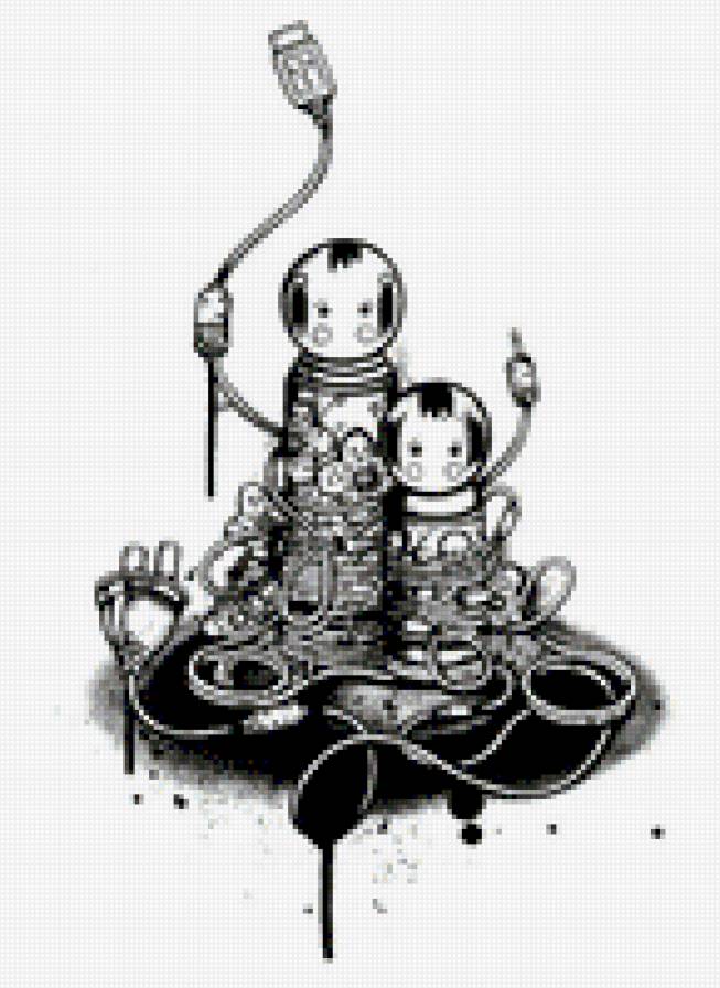 Нанами Каудрой 4 - монохром - предпросмотр