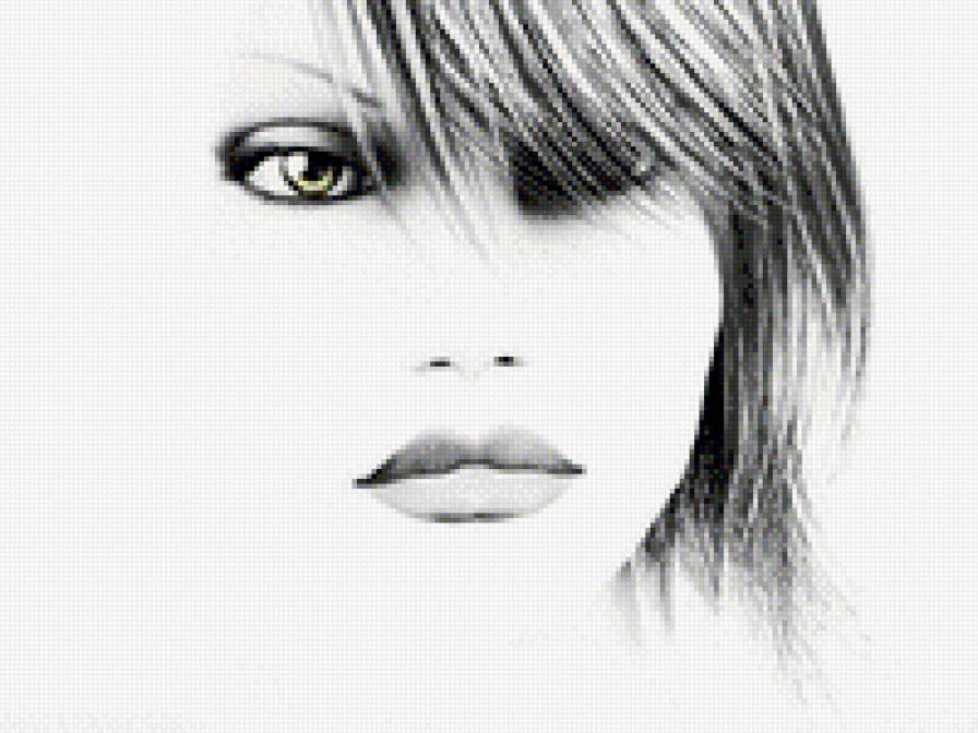 образ - лицо, портрет, девушка - предпросмотр