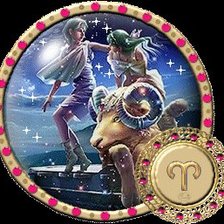 Схема вышивки «овен»