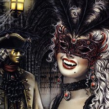 Схема вышивки «Маскарад»