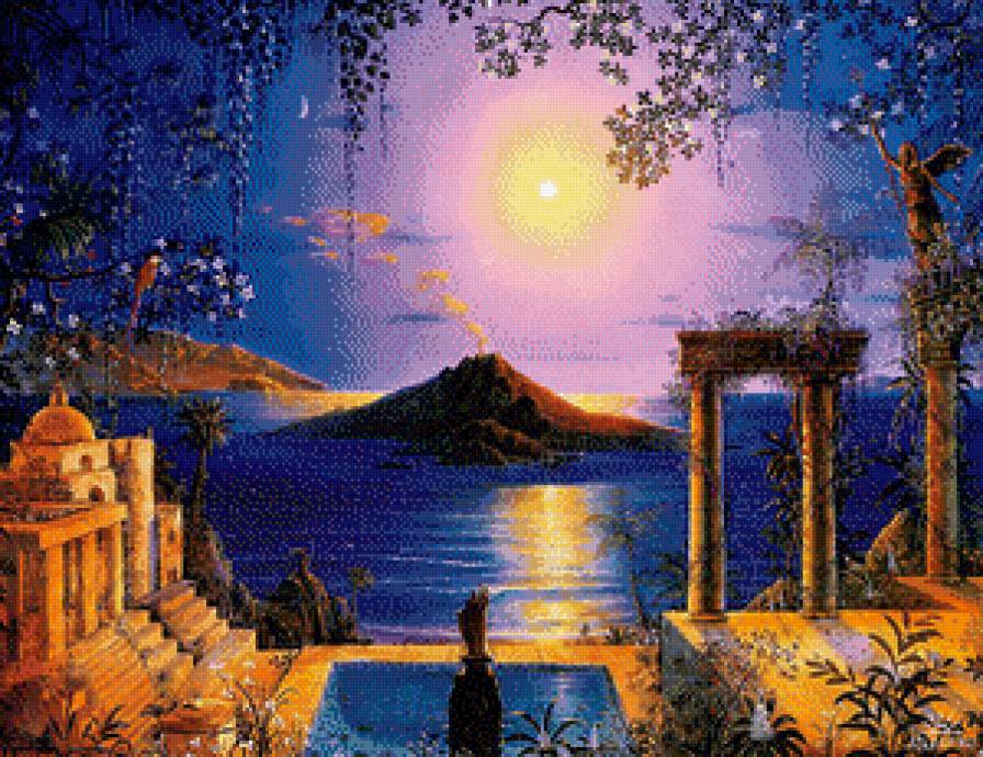 Экзотический пейзаж - природа, море, пейзаж - предпросмотр