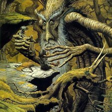 Схема вышивки «древень, дух»