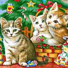 Схема вышивки «новогодняя»