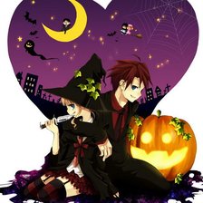 Схема вышивки «Хэллоуин»