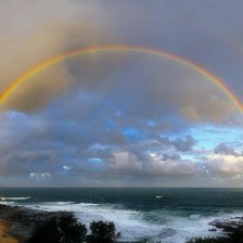 маяк и радуга