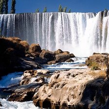 Схема вышивки «водопад»