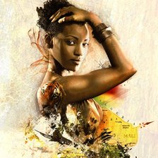 Схема вышивки «Bambara»