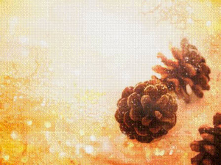 Панно. Шишки. - панно, шишки - предпросмотр