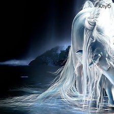 Схема вышивки «Ночь»