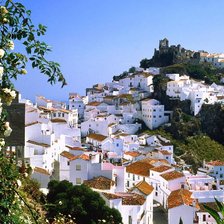 Схема вышивки «Греческая деревня»