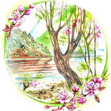 Схема вышивки «Весна»