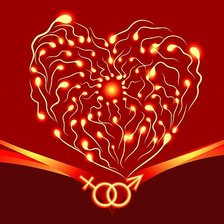 Схема вышивки «любовь»